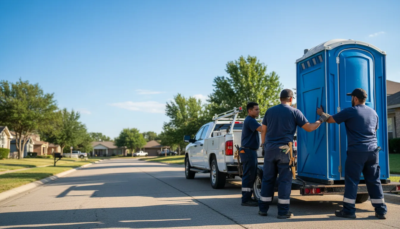 Portable Toilet Rental in Napoleon, MI near me